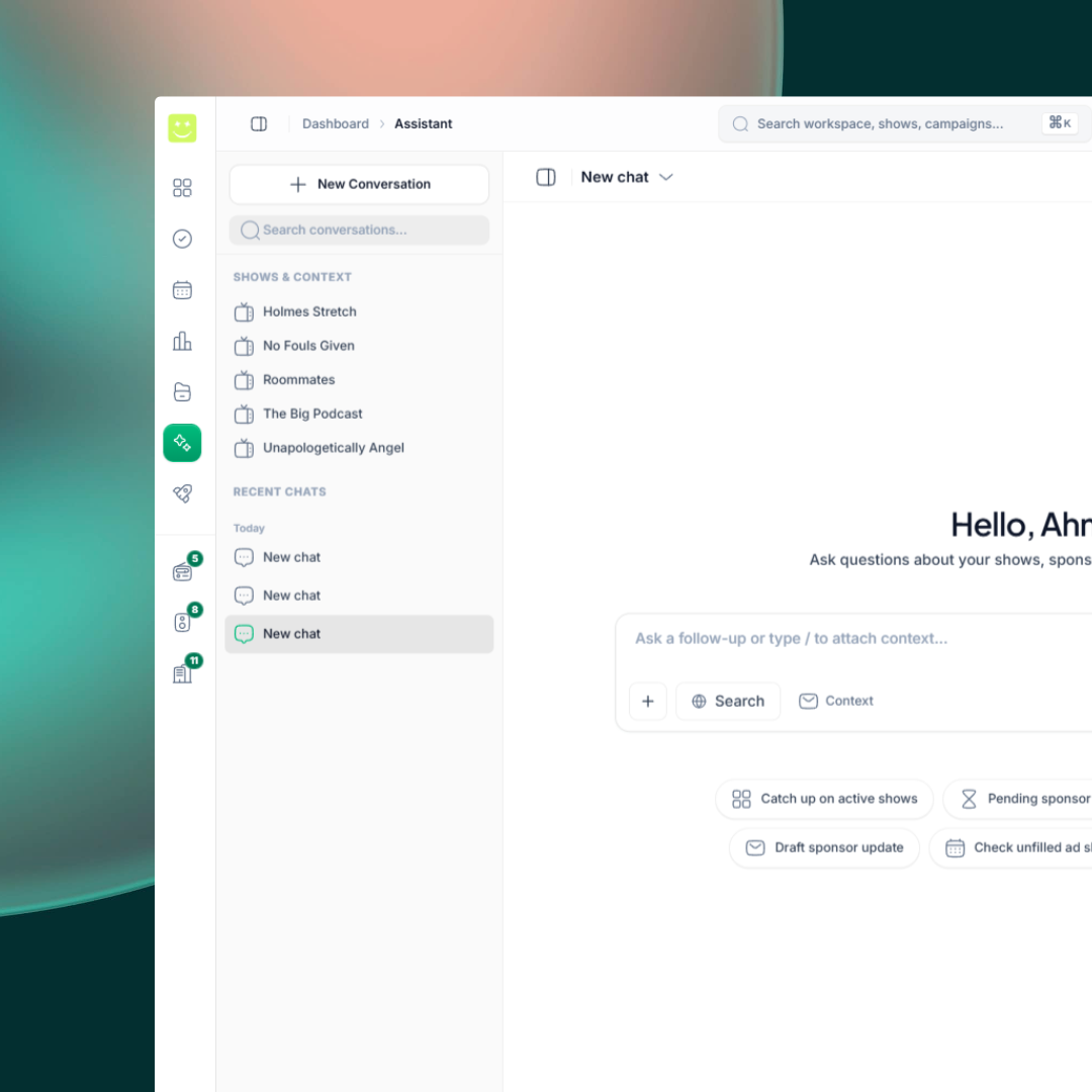 Show & Deliverable Operations Dashboard